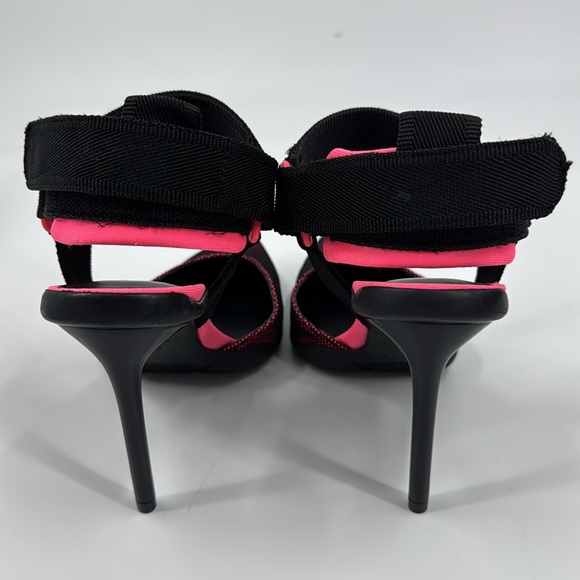 JESSICA SIMPSON Women’s Pink and Black Pointy Stiletto Heels Size 6 NWOT - Picture 7 of 17